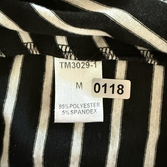 THML Women’s Embroidered and Striped Sleeveless Tank Top Size M - Picture 8 of 8